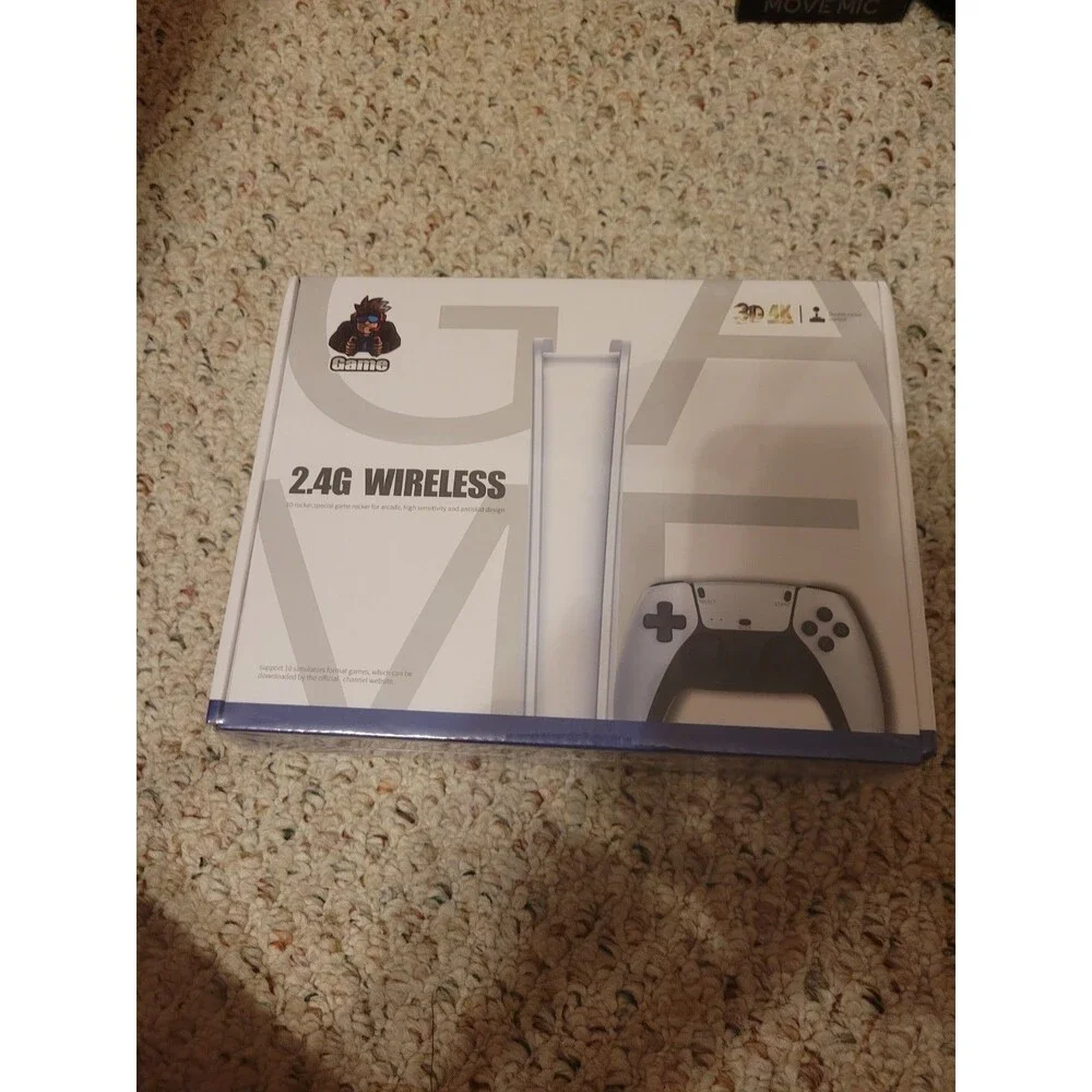 Share M15 Retro Games tickets 4k W/ 2.4 G Wireless Controllers NEW